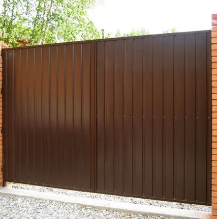 Фото №0 Ворота распаш. 2\2 сер.Стандарт, Оригинал, Дуос и СПОРТ выс.ств. ш5м, в3м