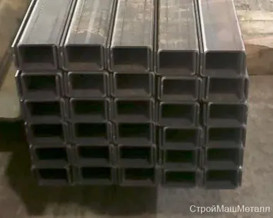 фото Швеллер гн 60х40х4 мм 09г2с ГОСТ 8278-83