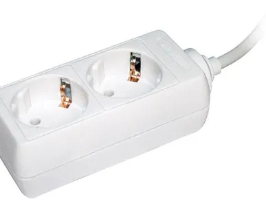 фото Удлинитель 2х3м с заземл. 16А IP20 У02 2P+PE ИЭК WYP10-16-02-03-Z-N