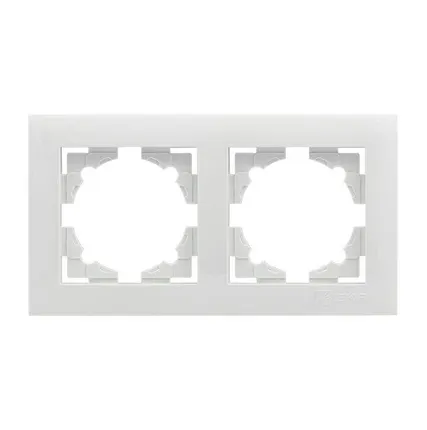 Фото №3 Рамка 2-м Валенсия бел. PROxima EKF EWM-G-302-10