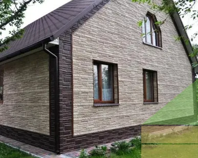 фото Фасадные панели Альта-Профиль Скалистый камень