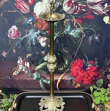 Фото №0 Пепельница уличная 70 см латунь Франция