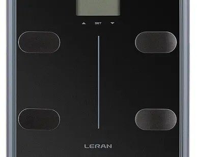 фото Весы напольные Leran eds fitness line dark