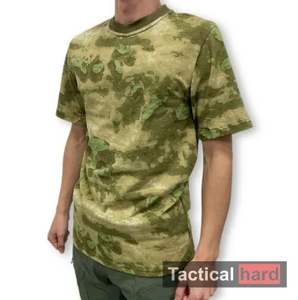 Фото №0 Футболка хлопок с лайкрой мох