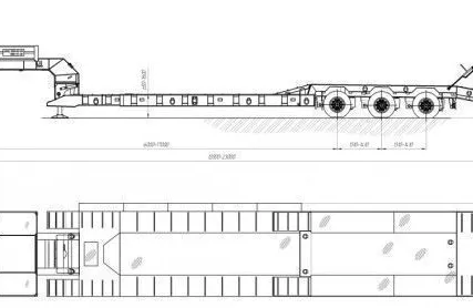 Фото №0 Аренда низкорамного трала