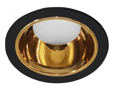 фото Светильник потолочный Feron встраиваемый DL3102 черный/золото