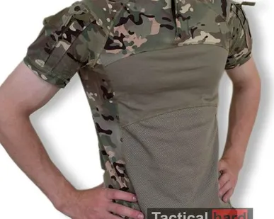 фото Поло тактическое летнее с коротким рукавом комбат мультикам