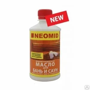 Фото №0 Масло деревозащитное для бань и саун NEOMID, 0,5л.