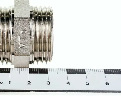 фото Фитинг резьба ниппель VALTEC VTr.582.N.0006, 1"
