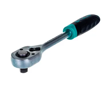 фото Ключ-трещотка 1/2, 72 зуба, с быстр.сбросом, CrV, Stels, 1 шт