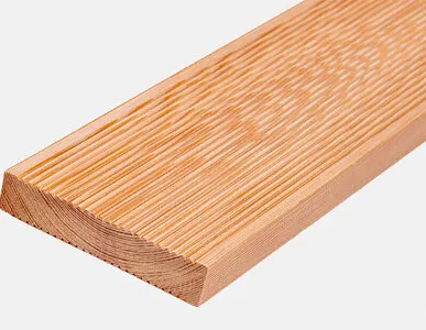 фото Доска террасная 3м, 27х142 (Лиственница сорт В) - упаковка 3 шт.