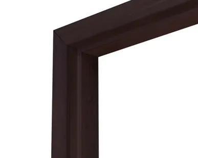 фото Комплект дверной коробки 900мм с фурнитурой ламинированный Венге Олови