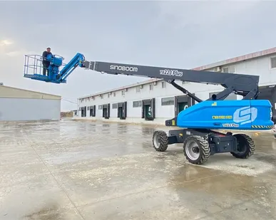 фото Аренда телескопического подъёмника