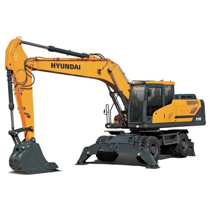 Фото №0 Экскаватор колесный Hyundai R210W-9S