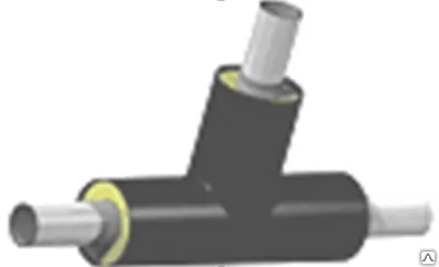 Фото №0 Тройник в пенополиуретановой изоляции