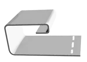 Фото №0 J-профиль (3,05) Пломбир Дёке