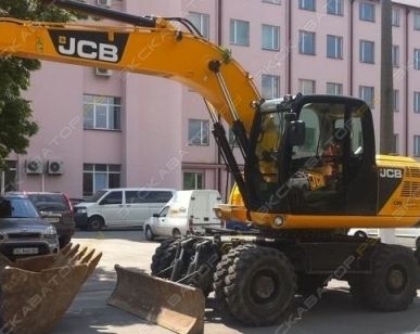 фото Аренда колесного экскаватора JCB JS 160W, Екатеринбург
