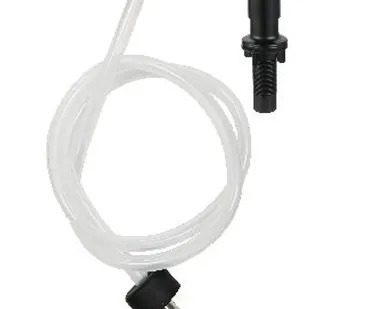 фото S710.02.06 ЧЁРНЫЙ Встраиваемый диспенсер для жидкого мыла с удлинительной трубкой (100см) SPLENKA