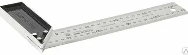 фото Угольник STAYER "PROFI" столярный, нерж. 37мм, 300мм