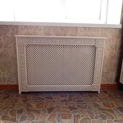 Фото №0 Экран на батарею из дерева