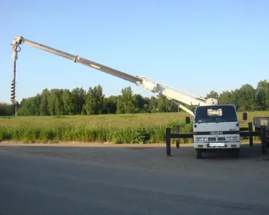 фото Аренда ямобура на базе Исузу