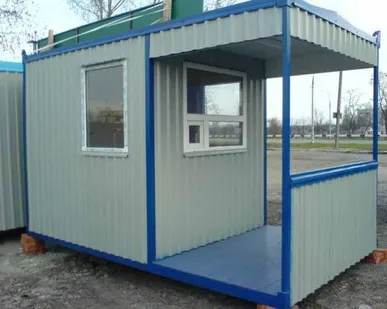 фото Пост охраны 2х3х2,5 м (стандарт)