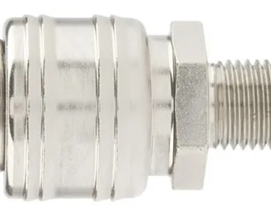 фото Муфта 1/4" универсальная БРС "мама" с внешней резьбой, 2шт STELS