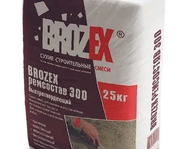 фото Песчаная смесь "Brozex Пескобетон М 300" 48шт/пал