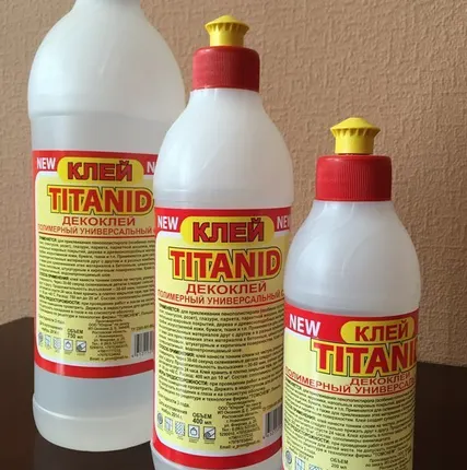 Фото №0 Клей полимерный универсальный ДЕКОКЛЕЙ 0,4 л