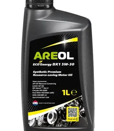Фото №0 Моторное масло AREOL ECO Energy DX1 5W30AR072 5W-30 синтетическое 1 л
