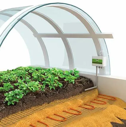 Фото №0 Проектирование, монтаж обогрева теплиц, парников, зимних садов, оранжерей
в