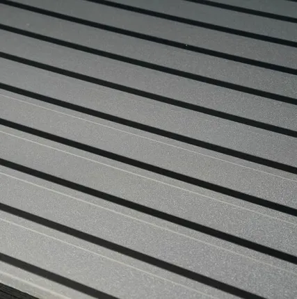 Фото №0 Профлист МП-20 / графитовый серый / 0.45 мм. - RAL 7024 / Графитовый серый - Матовая - с ЛКП - Первый - МП-20 - Индивидуальные - Опт (от 100 листов / от 200 м.пог.)