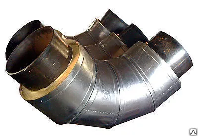 Фото №0 Отвод стальной 76х3 90 град ППУ-ОЦ-ОДК