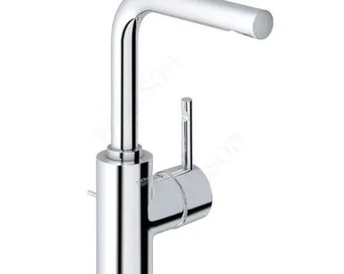 фото Смеситель GROHE Essence 32628000 однорычажный для раковины с донным клапано