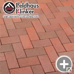 Фото №0 ТРОТУАРНАЯ КЛИНКЕРНАЯ ПЛИТКА FELDHAUS KLINKER 403 gala flamea