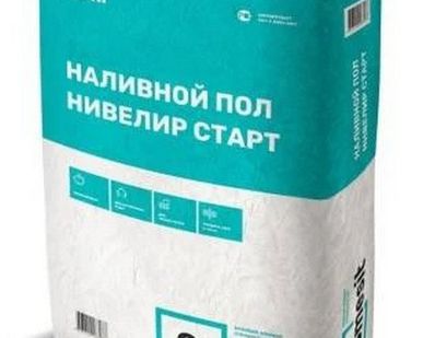 фото Наливной пол Нивелир Старт, 25 кг, Smesit