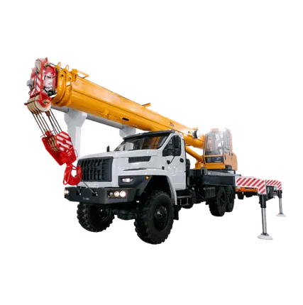 Фото №0 Автокран-вездеход 25 тонн 22 метра стрела