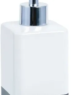 фото Дозатор для жидкого мыла Fixsen Text чёрный/белый/хром FX-230-1