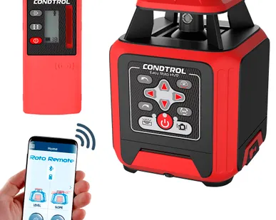 фото Ротационный лазерный нивелир CONDTROL Easy Roto HVR, 400 метров
