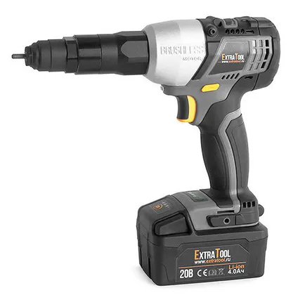 Фото №0 Аккумуляторный заклепочник MESSER EXTRATOOL RV20103 для резьбовых заклепок (М4 - М10)