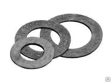 фото Прокладка паронитовая фланцевая Ду 15