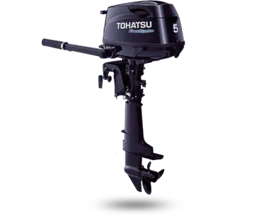 фото 4х-тактный лодочный мотор Tohatsu MFS 5 DS