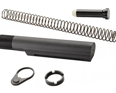фото Труба буферная телескопического приглада AR-STONER Buffer Tube Assembly 6-Position Mil-Spec Diameter AR-15 Aluminum Black (866002)