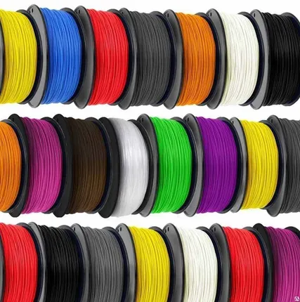 Фото №0 Пластик ABS, 1.75 mm, катушка 1 кг голубой