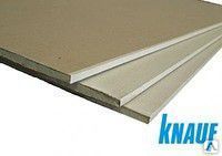 Фото №0 Гипсокартон KNAUF 2500х1200х9,5/12,5мм