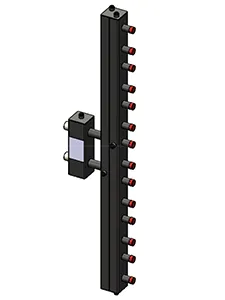 Фото №0 Гидравлический коллектор вертикальный, 7 контуров, Zota 70 кВт
