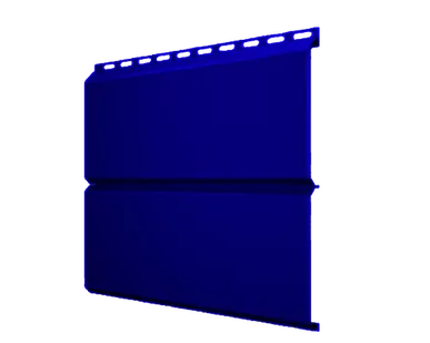 фото Сайдинг Кровля Сервис Экобрус Ультрамаиново-синий 0,45 мм Полиэстер