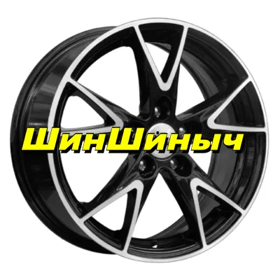 Фото №0 6,5x15/5x100 ET40 D67,1 Нирвана Блэк Джек