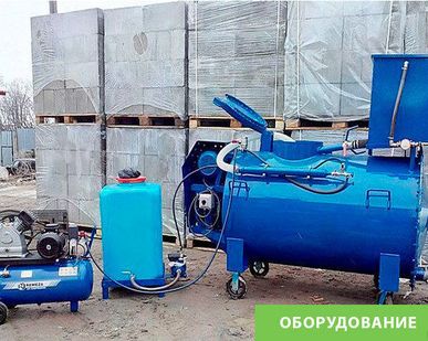 фото Установка для производства пенобетона УМ ПБ-1000