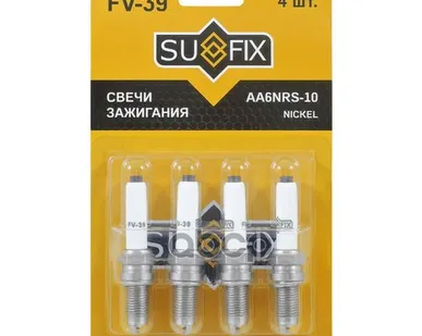 фото Свеча Зажигания (Nickel) SUFIX арт. FV39